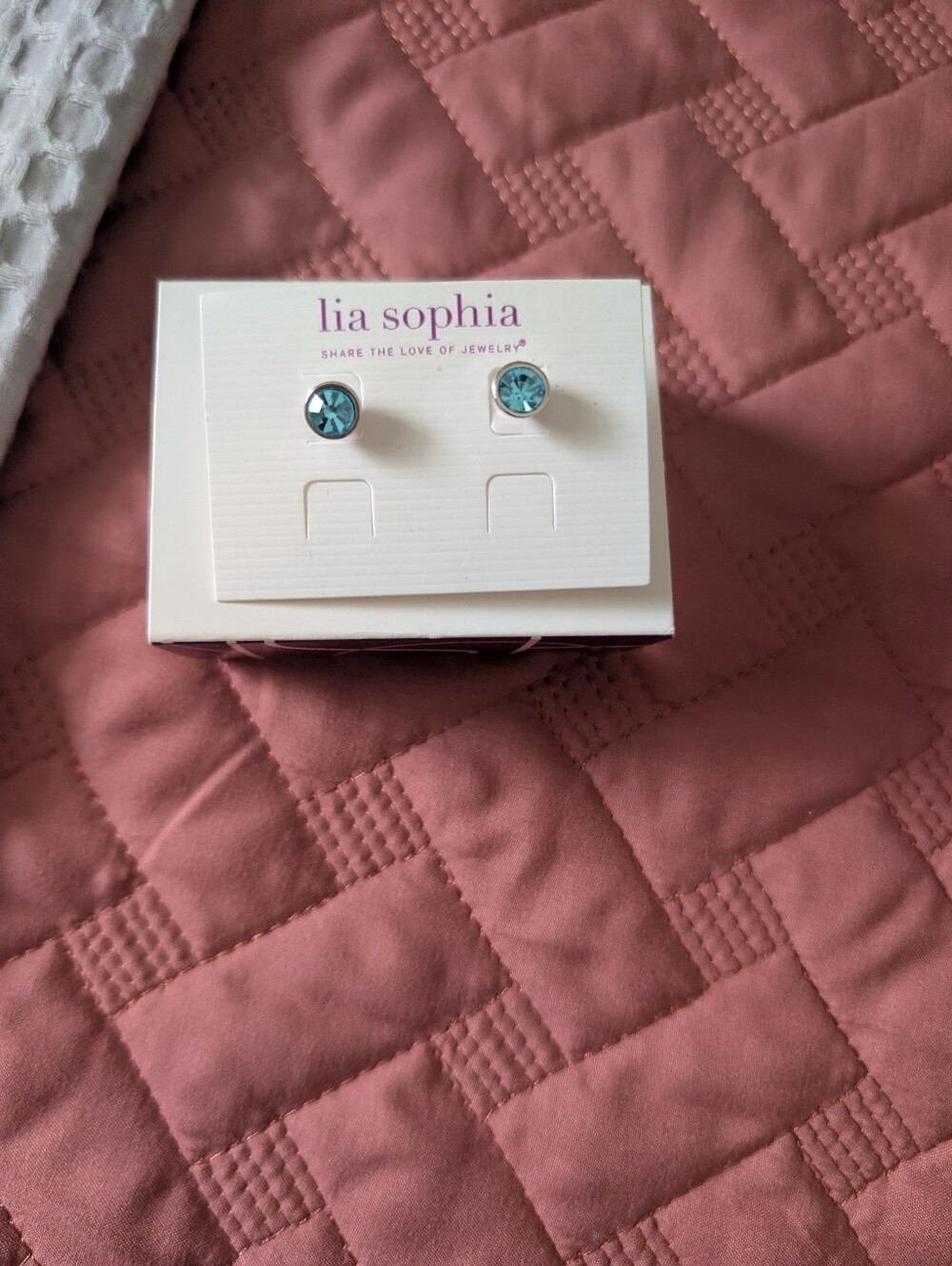 lia sophia Birthday Party December Stud Earrings